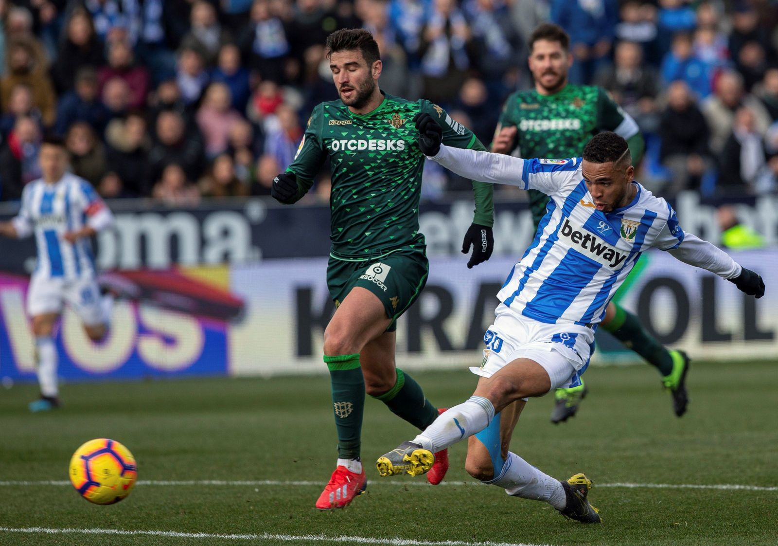 El Leganés-Betis en imágenes
