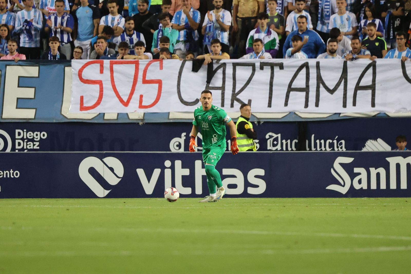 Las fotos del Málaga CF-Cartagena