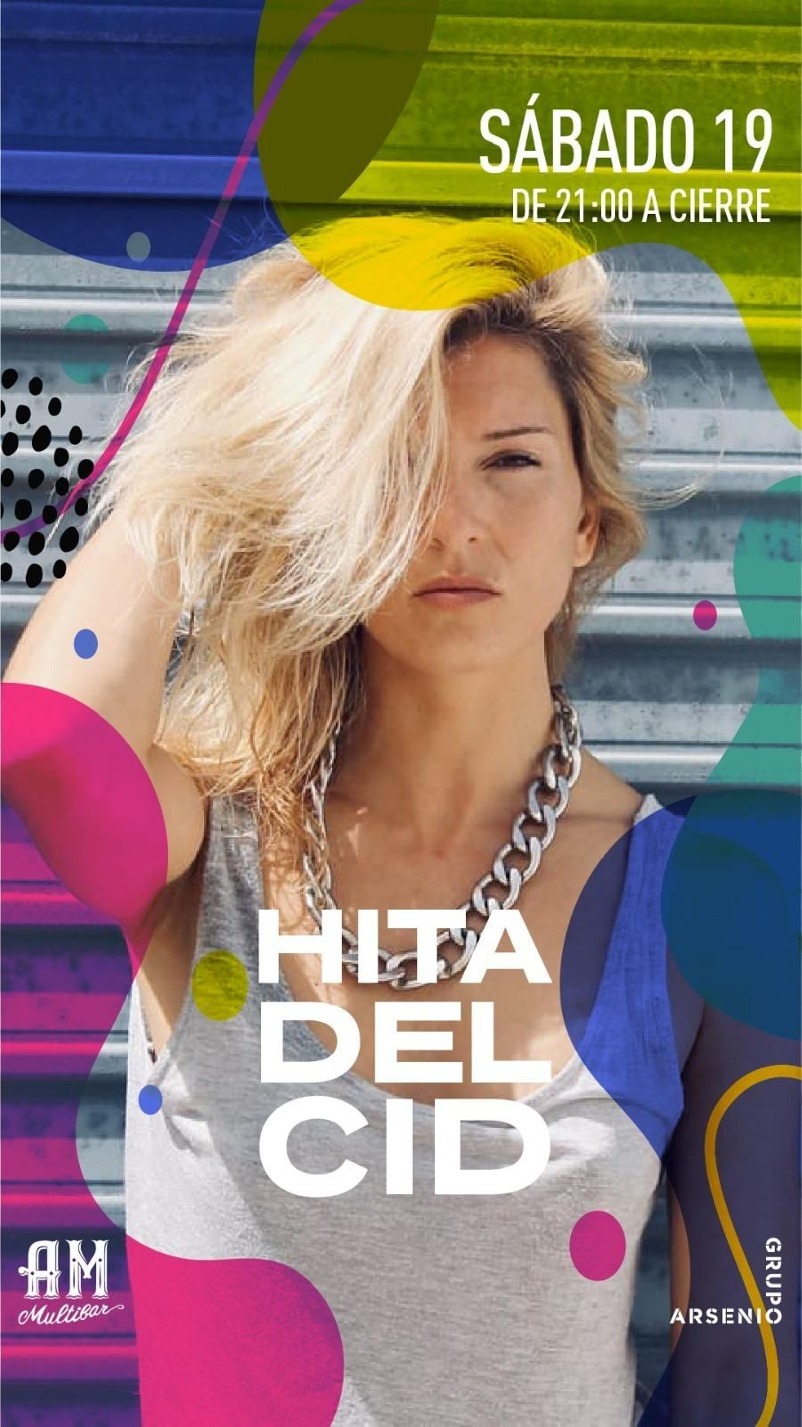 La dj Hita del Cid.