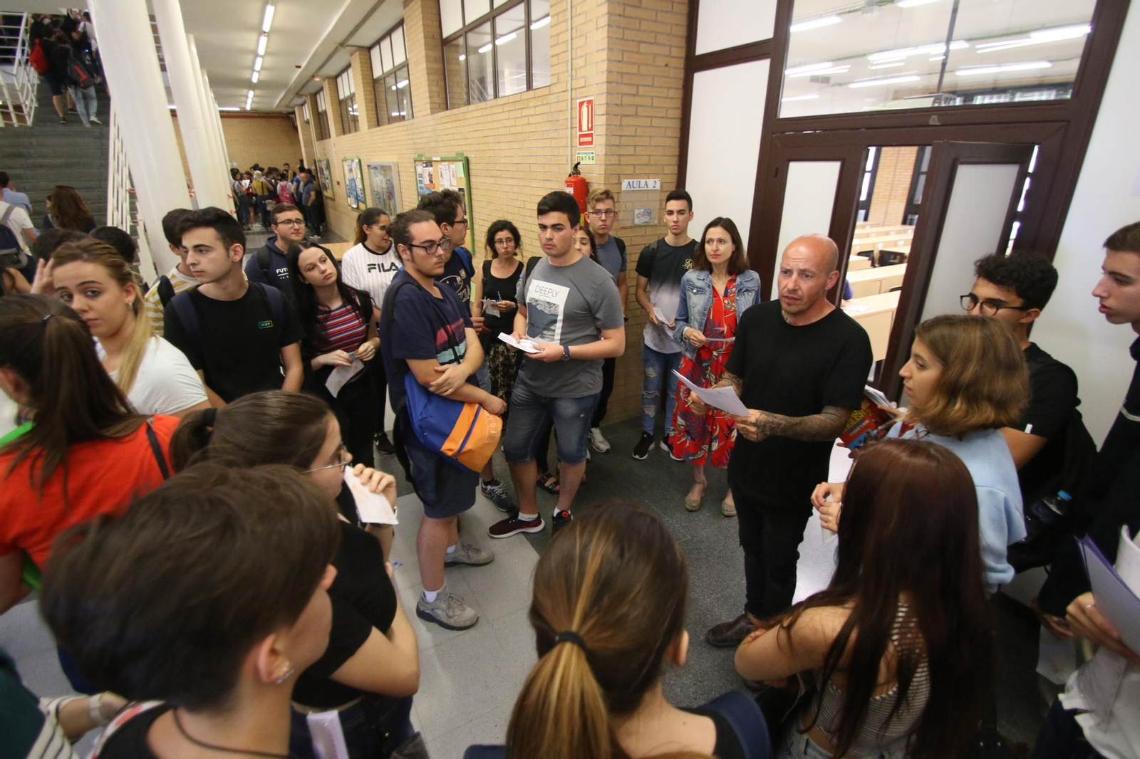 Todos los estudiantes están citados a las 08:00 horas en sus respectivas sedes, nueve en total repartidas por la provincia de Almería