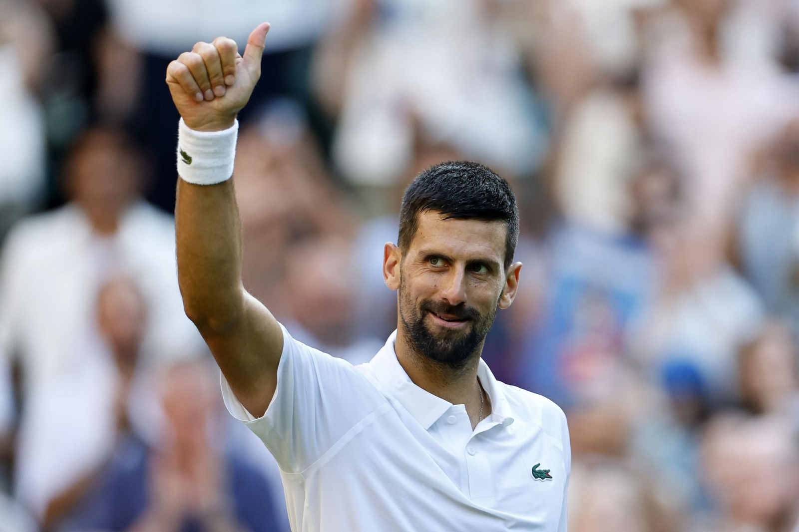 Las fotos de Wimbledon con las clasificaciones de Djokovic y Sinner