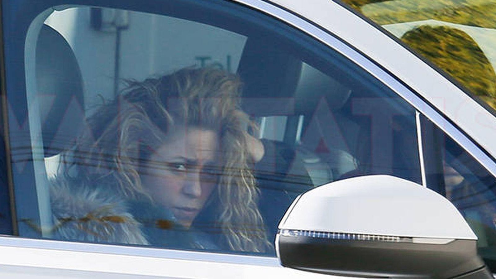 Shakira sufre un accidente de coche yendo a visitar a su padre al hospital
