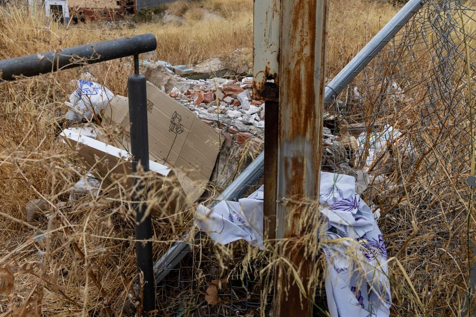 Así se encuentra el barrio de San Juan