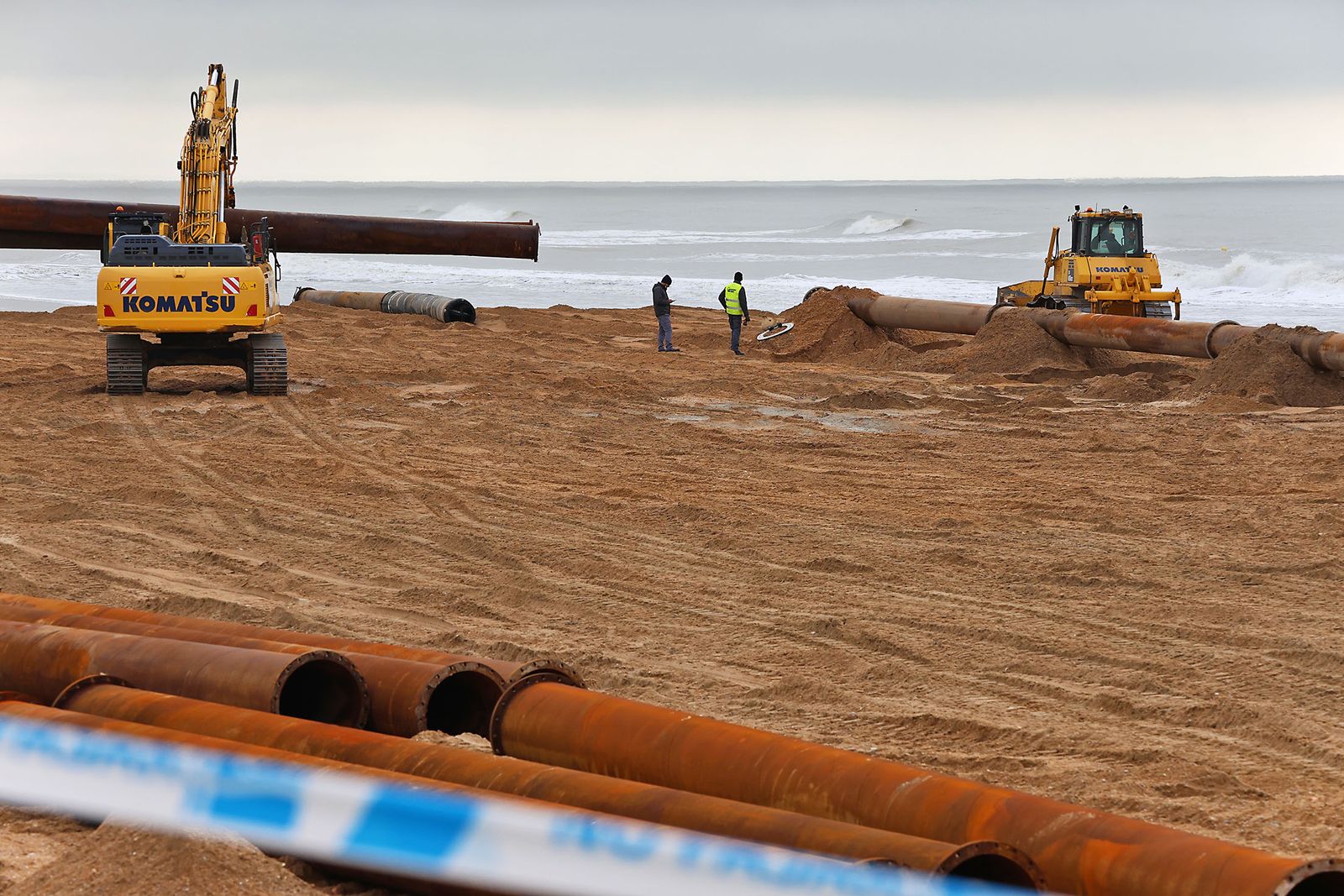 Las fotografías de los daños en Matalascañas