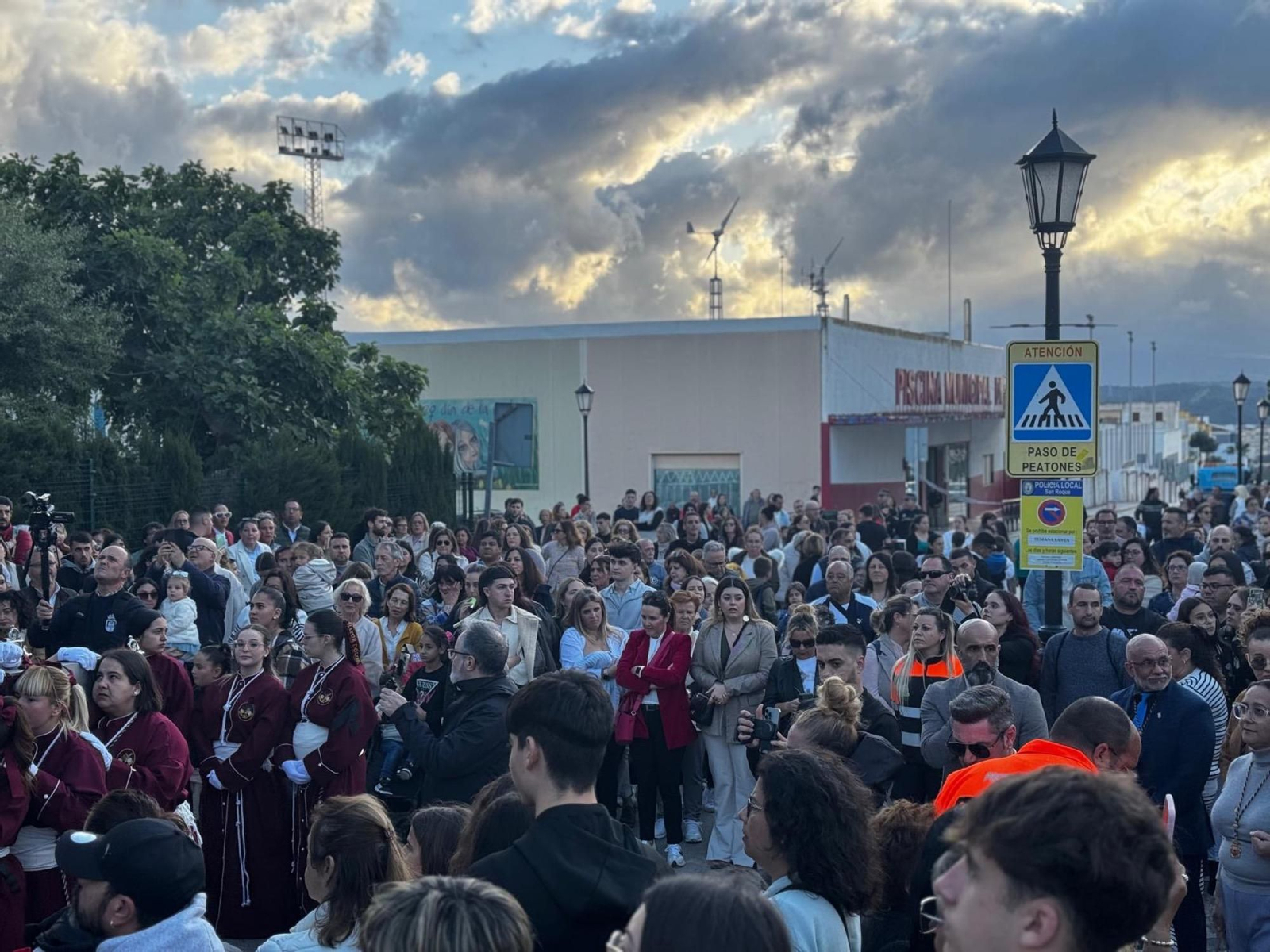 Fotos del Lunes Santo en San Roque: Oración del Huerto y Mayor Dolor