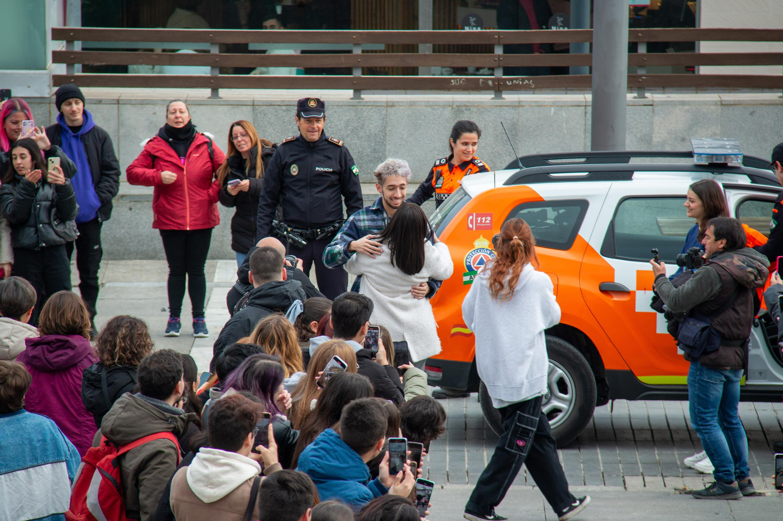 Así ha sido el recibimiento a Paul Thin en Armilla