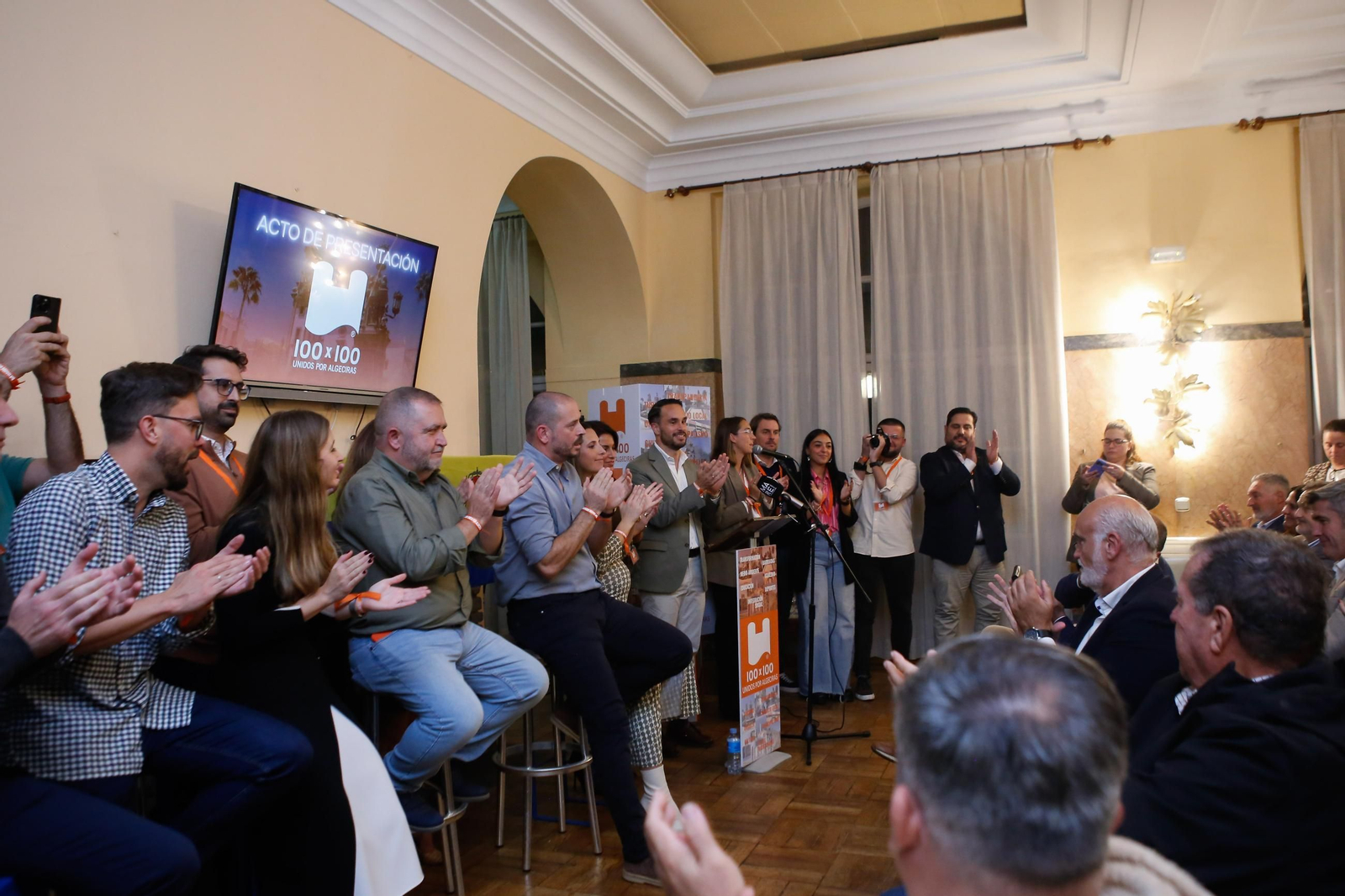 Las fotos de la presentación de 100x100 Unidos por Algeciras en el hotel Reina Cristina