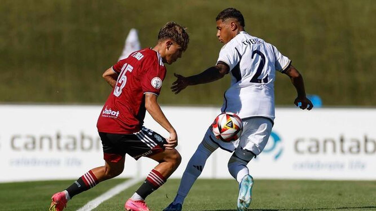 Imagen del Real Madrid Castilla-Recreativo.