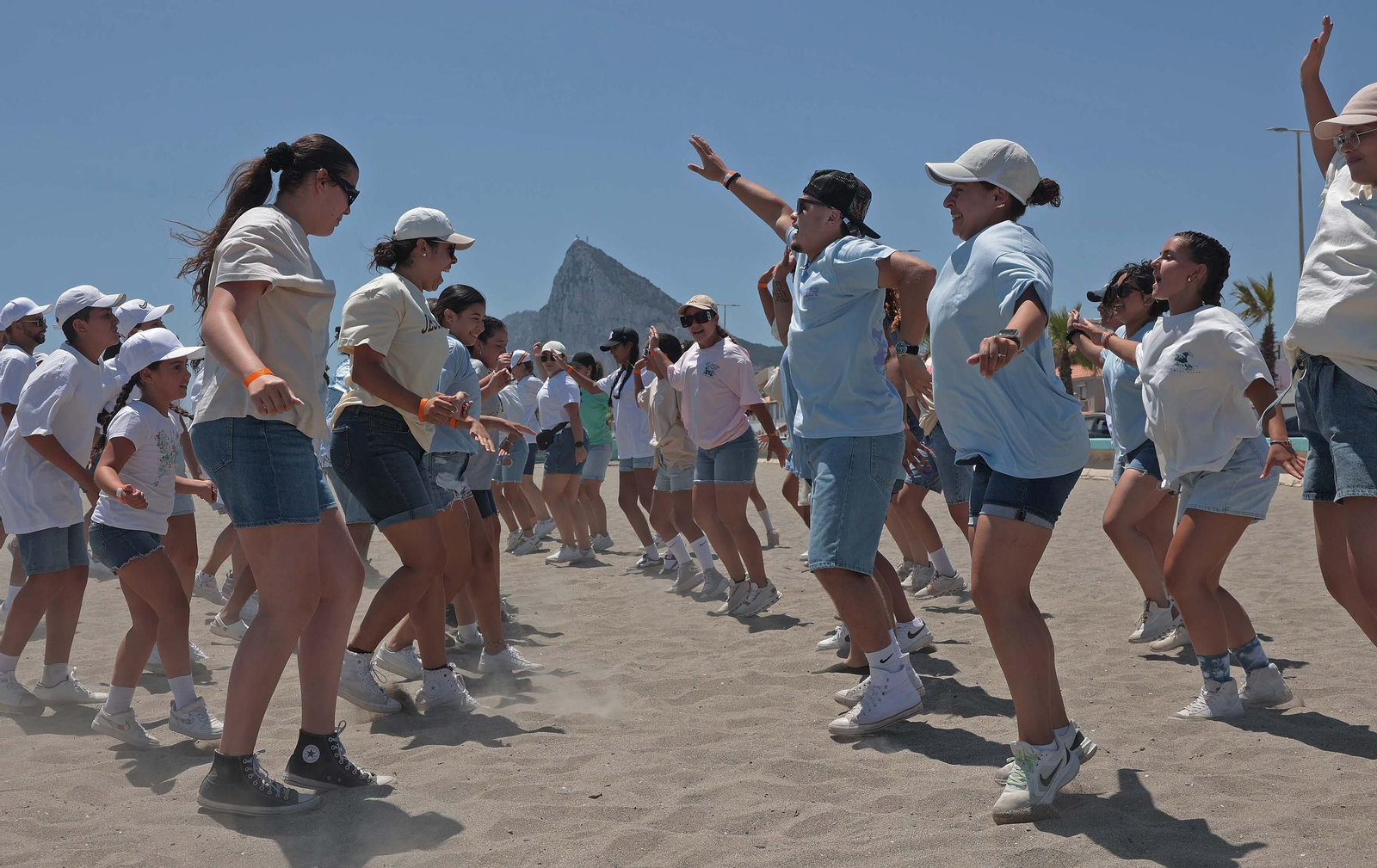 Fotos del festival evangélcio de la juventud en La Línea