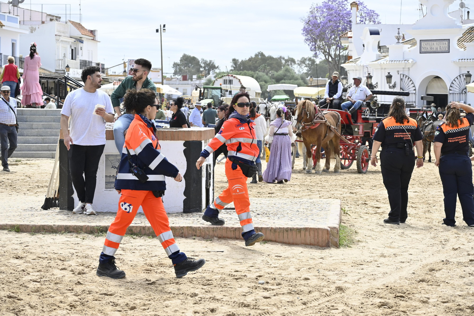 Imágenes del viernes 17 de mayo en EL Rocío