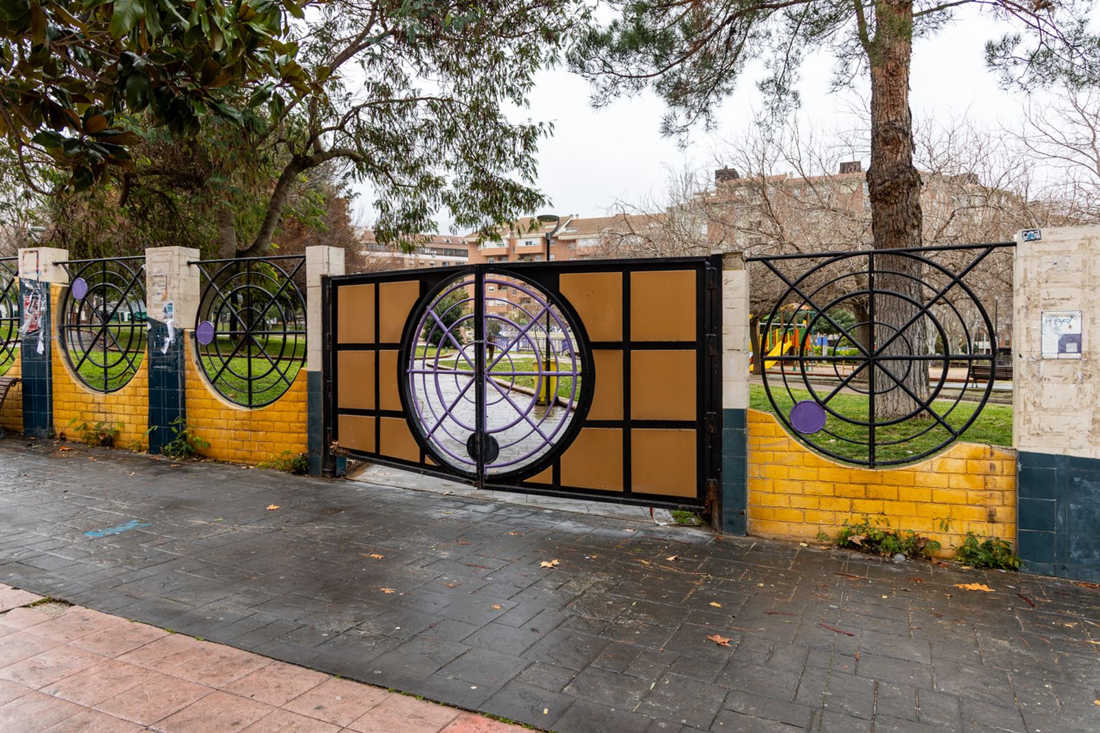 Parques cerrados por el temporal