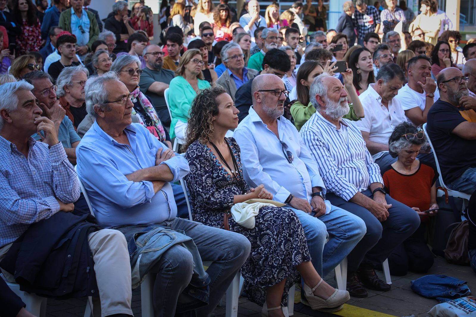 Imágenes del mitin de SUMAR con Yolanda Díaz en Jerez