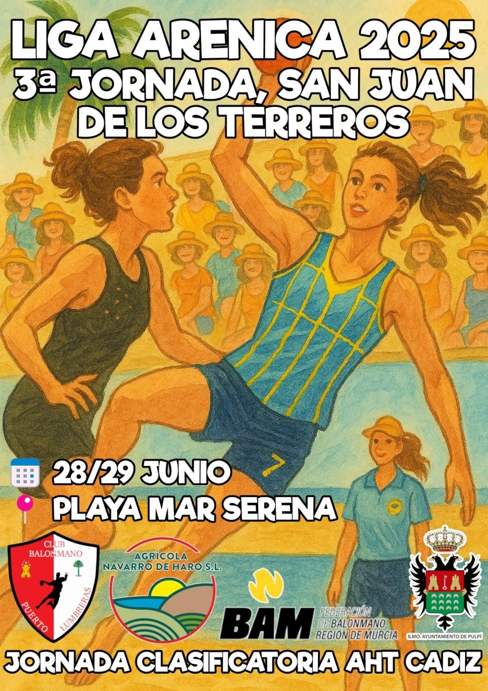 Cartel oficial de este evento deportivo que se celebrará en la provincia almeriense.