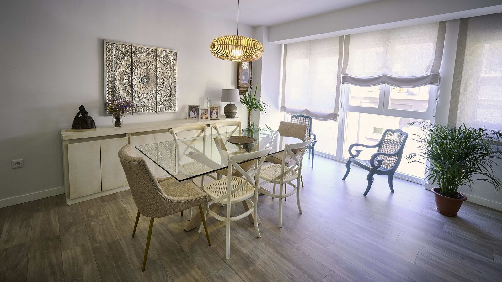 Interior de la casa.