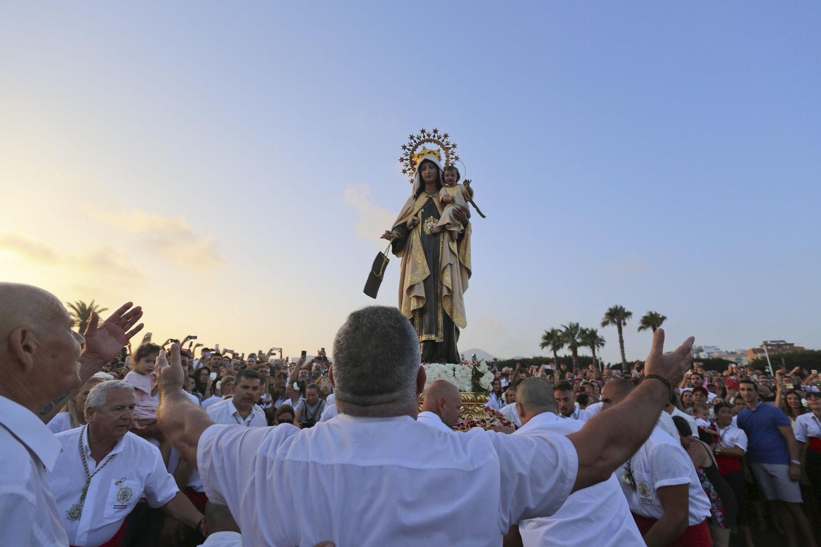 Las fotos de las procesiones de la Virgen del Carmen en Málaga