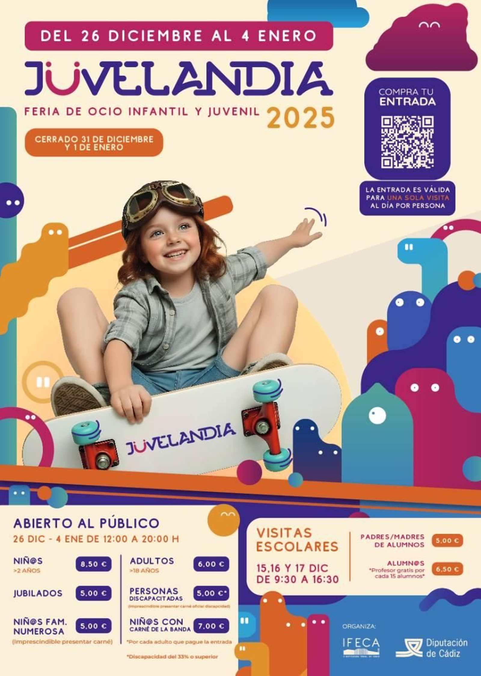 Cartel de Juvelandia 2025.