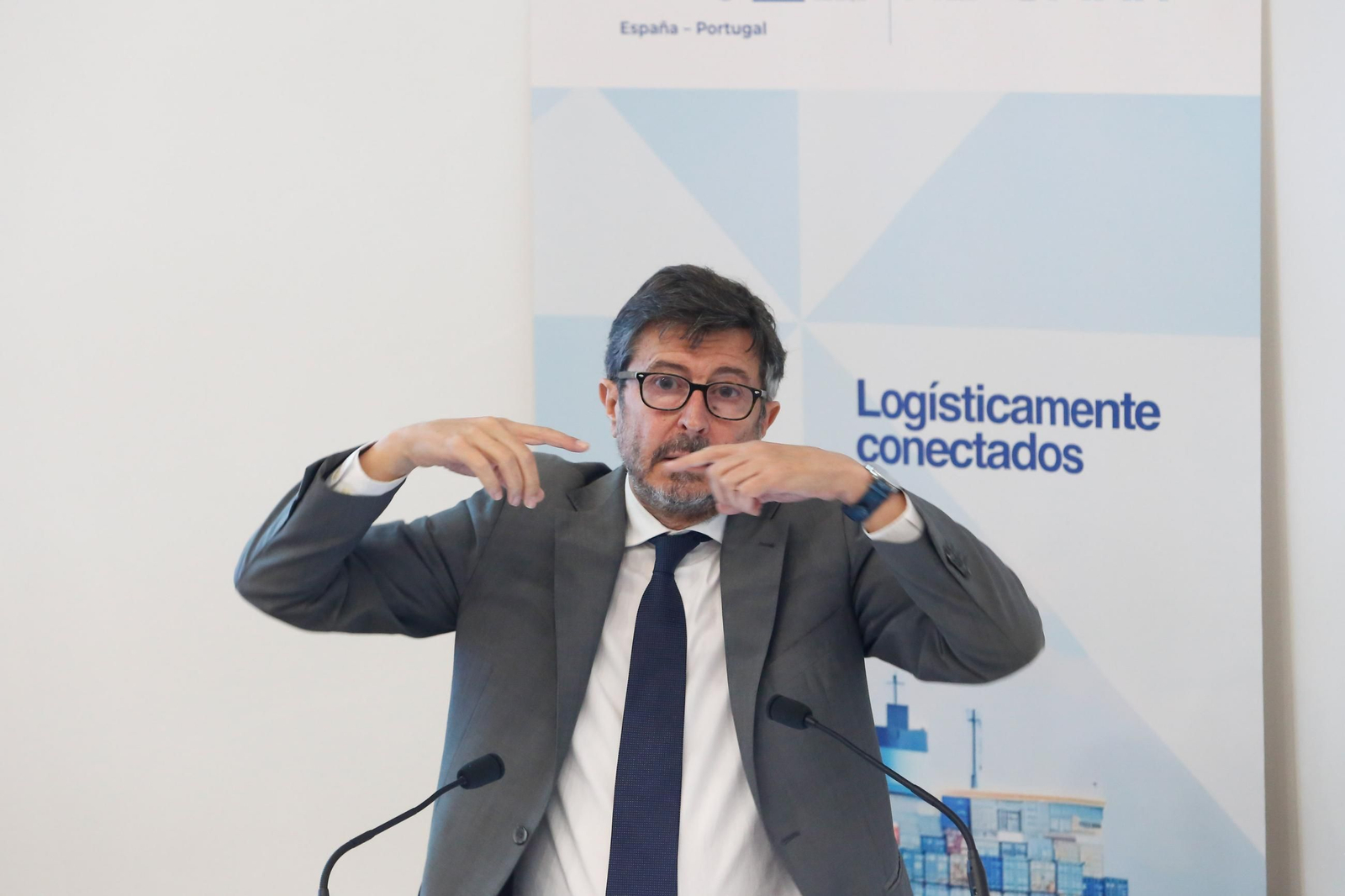 Las imágenes de la ponencia de Manuel Rodríguez Dapena, subdirector de Puertos del Estado, en la Cámara de Comercio del Campo de Gibraltar