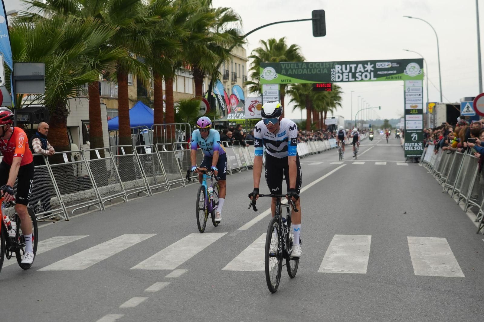 Las mejores fotos del paso por Pozoblanco de la Vuelta Ciclista a Andalucía