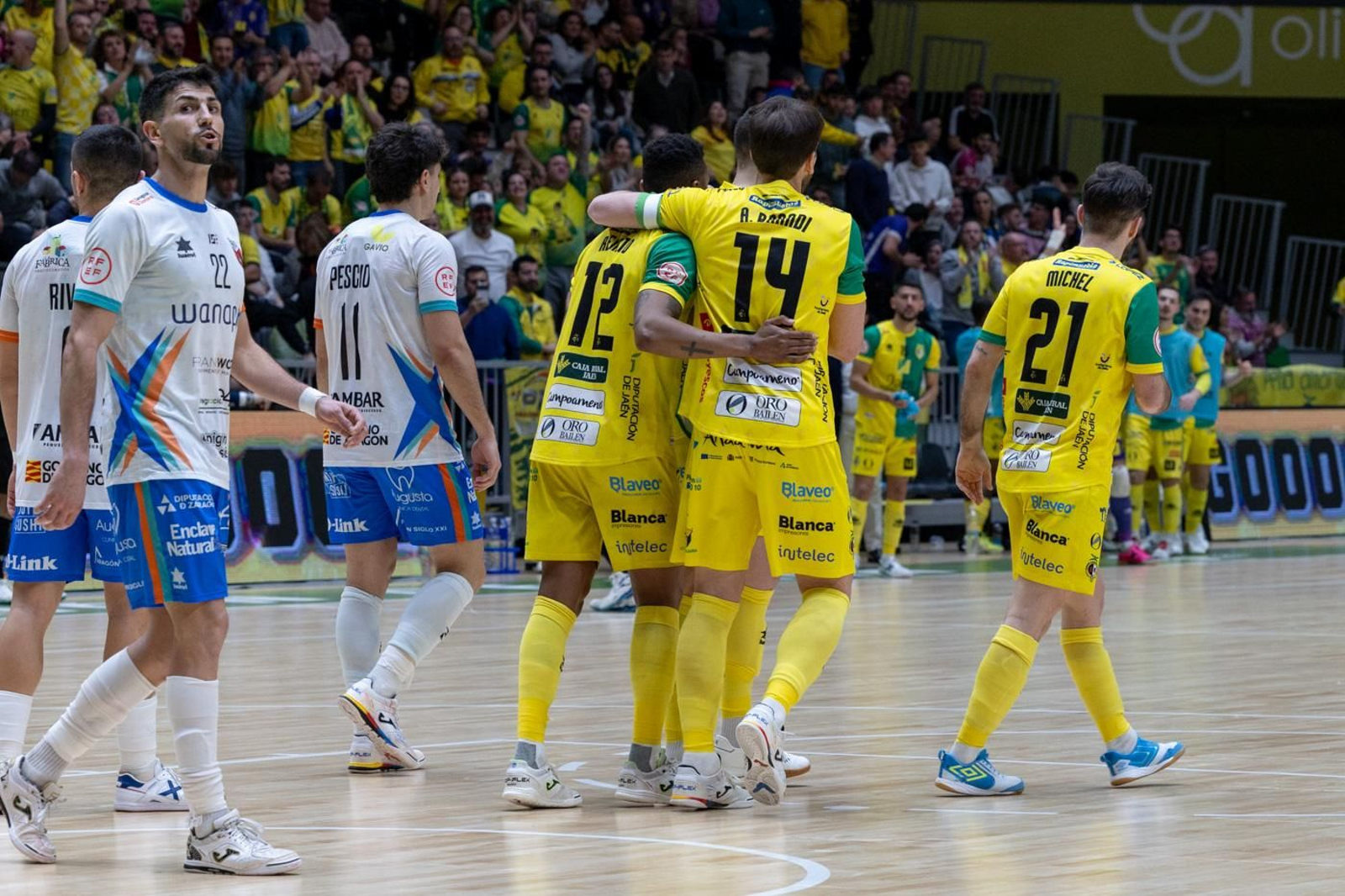 Las mejores imágenes del empate entre Jaén FS y Wanapix Sala 10 Zaragoza