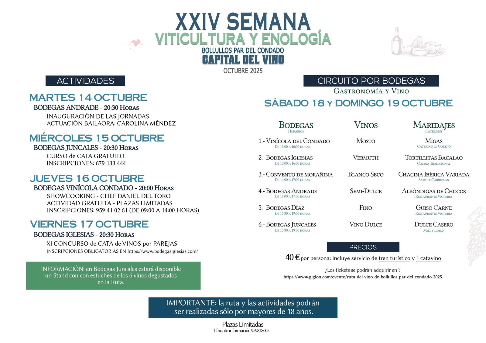 XXIV Semana de Viticultura y Enología de Bollullos Par del Condado