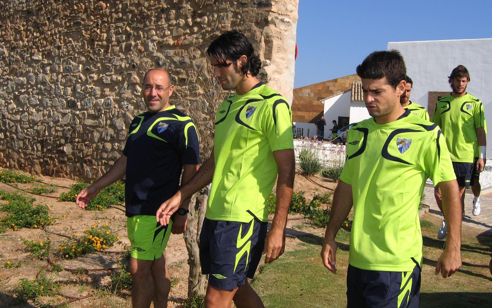 Las fotos de Marcelino Torrontegui en su etapa en el Málaga