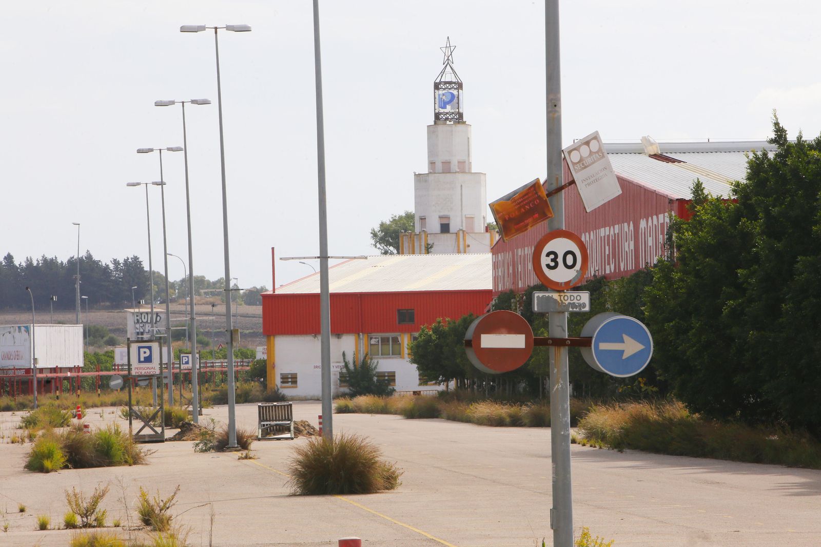 Terrenos ocupados por la antigua empresa Polanco, donde se levantará el nuevo complejo industrial.