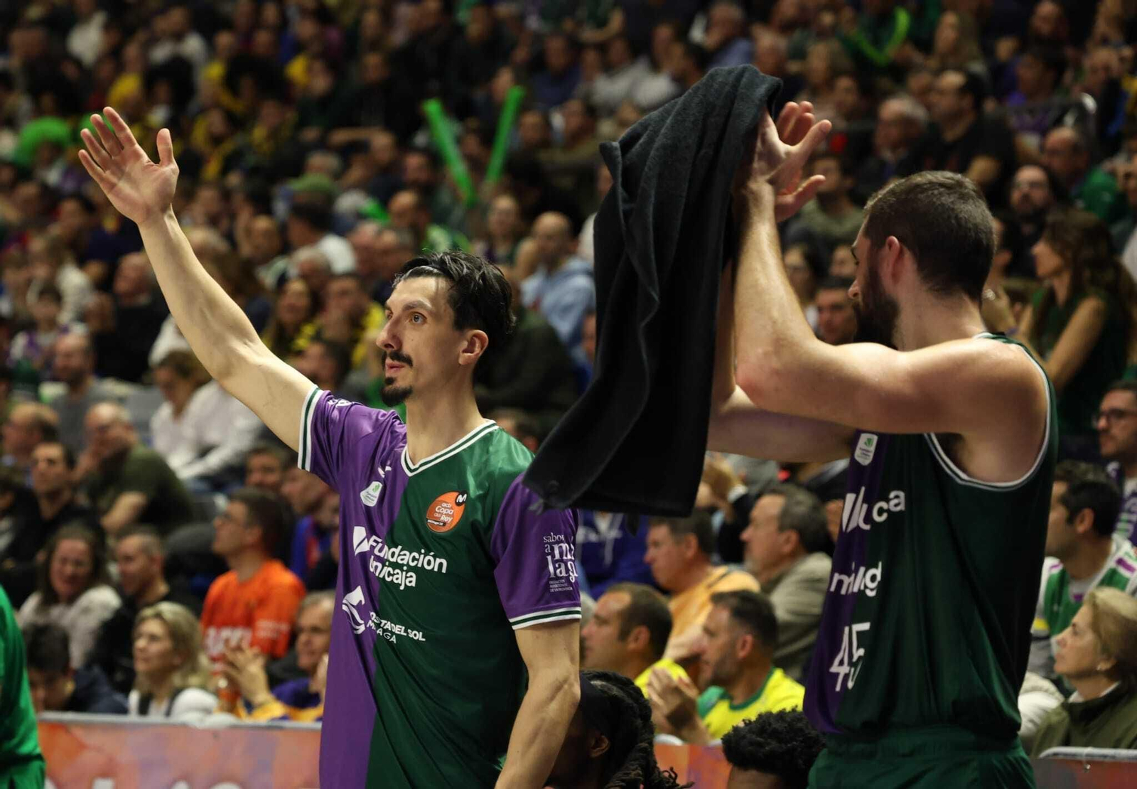 Fotos del Unicaja - Lenovo Tenerife, Copa del Rey