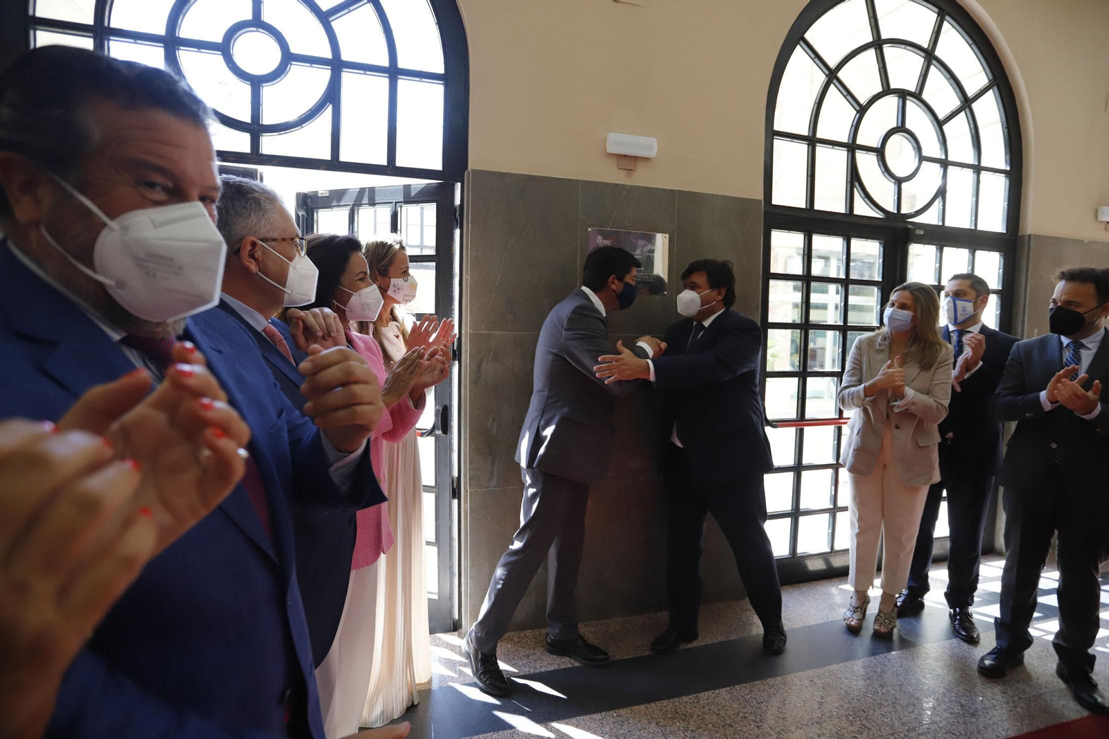 Imágenes la inauguración de la remodelación del Gran Teatro de Huelva