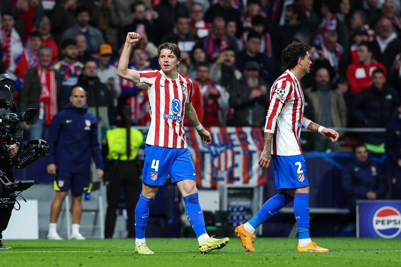 Las imágenes del Atlético de Madrid-Unión Saint-Gilloise