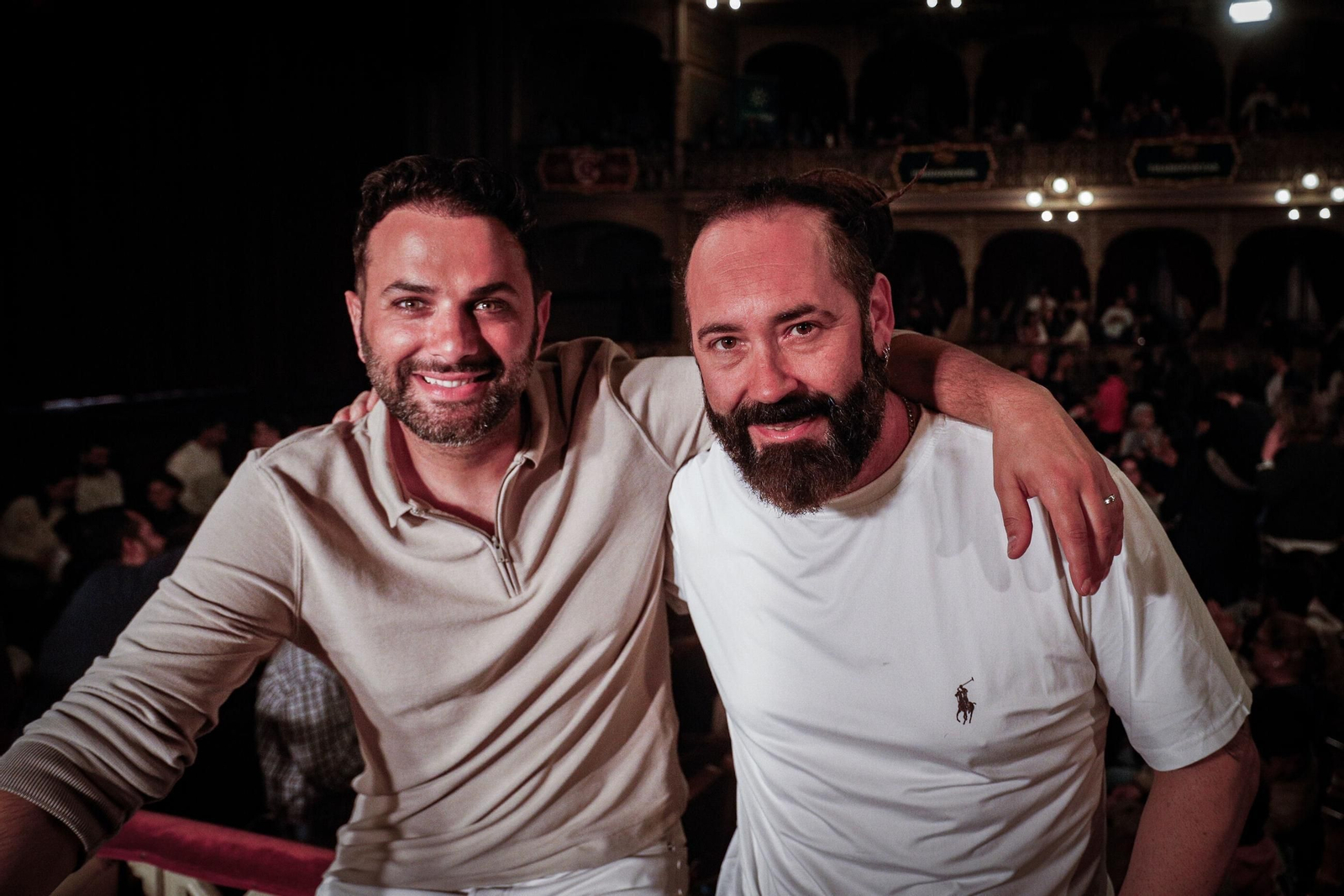 Abel Romano y Juan Luis Mendoza, integrantes del grupo Radio Macandé.