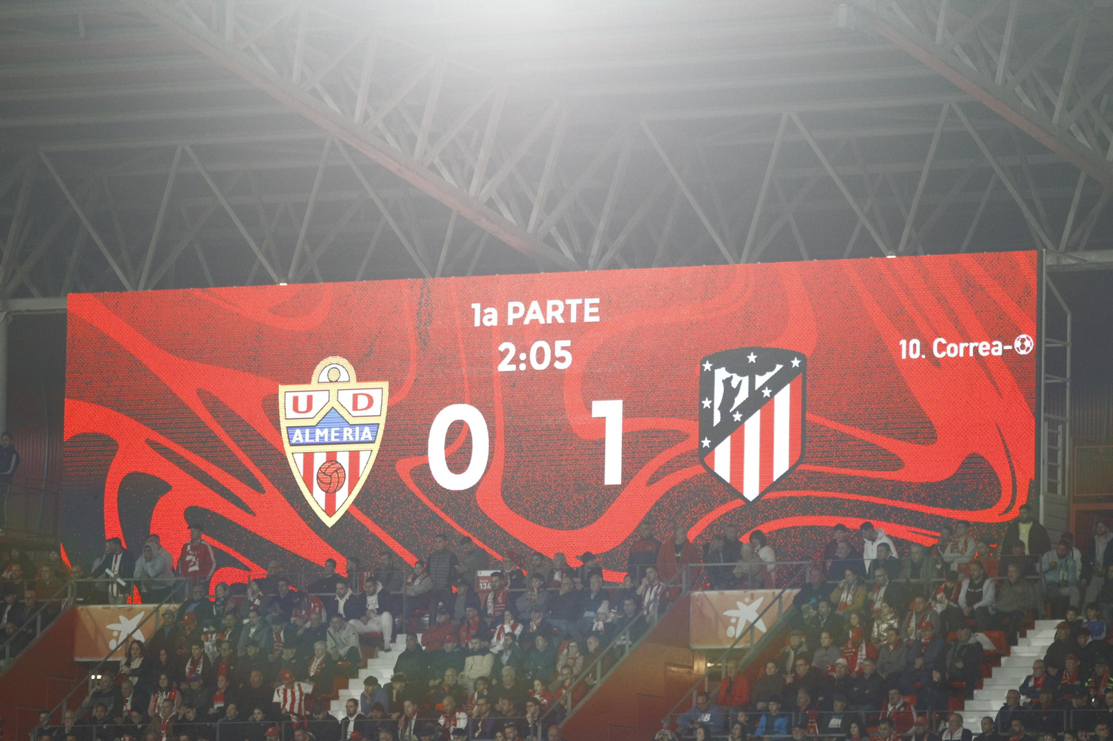 Las mejores imágenes del partido U.D. Almería-Atlético de Madrid