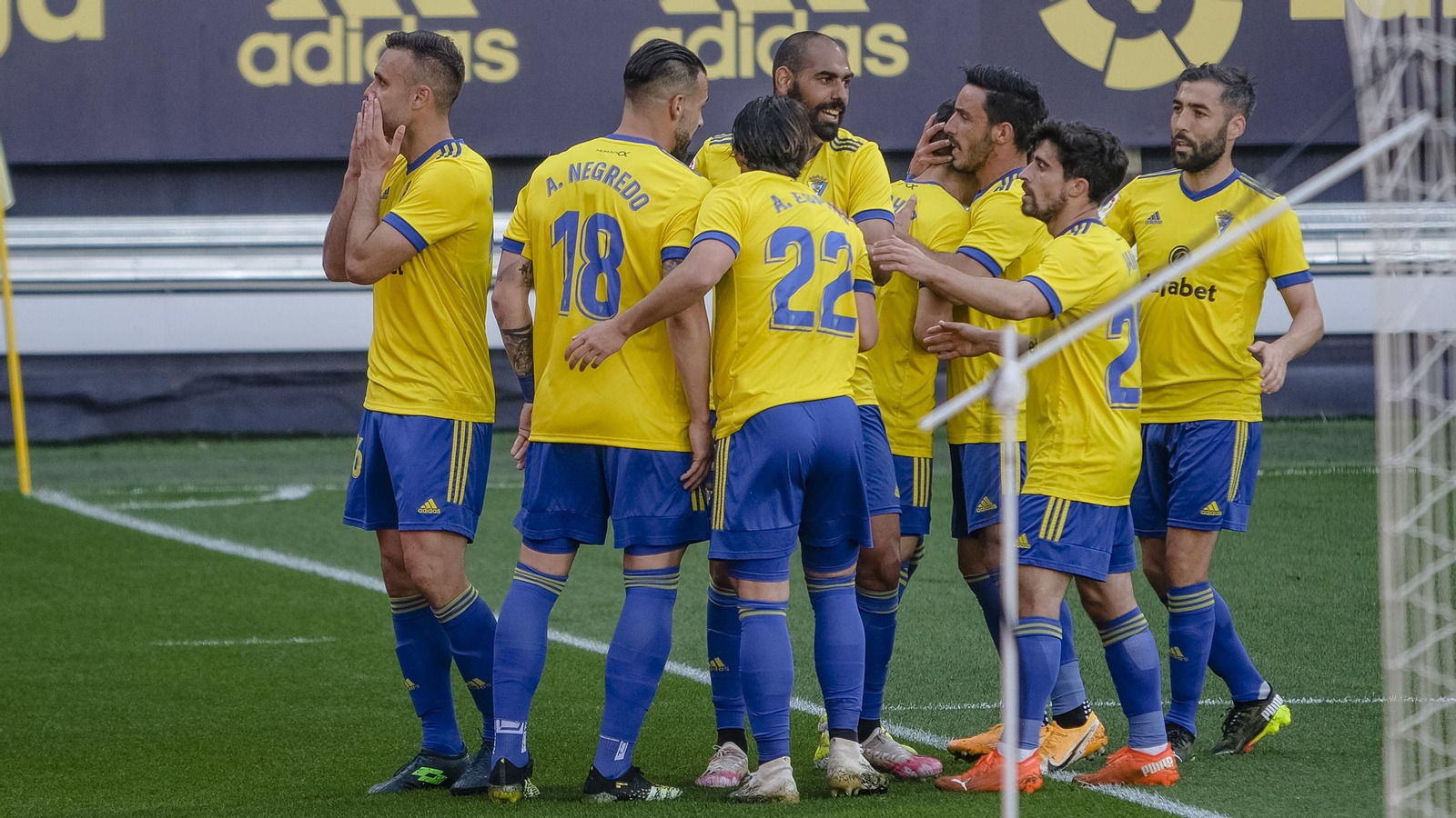 Las Imágenes del partido Cádiz-Valencia