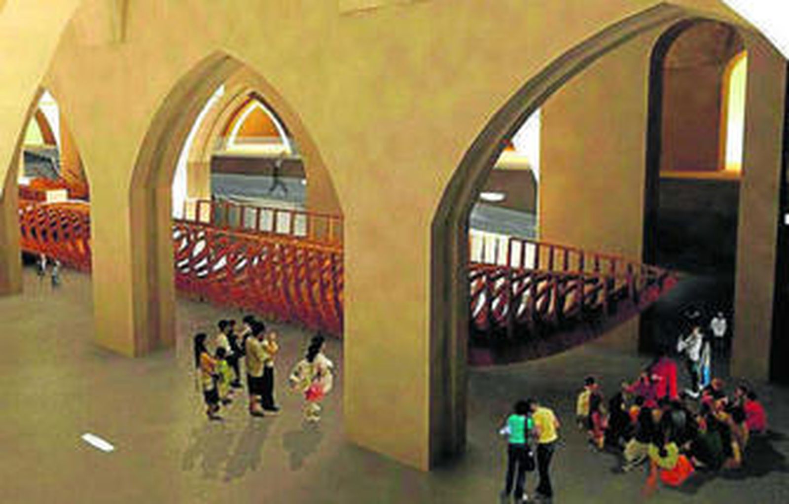 Una reproducción virtual del proyecto de la Fundación Museo Atarazanas.