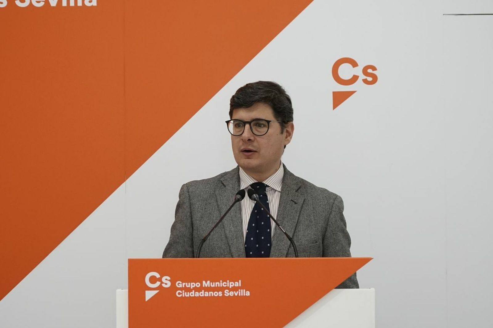 El portavoz de Ciudadanos en el Ayuntamiento de Sevilla, Álvaro Pimentel.