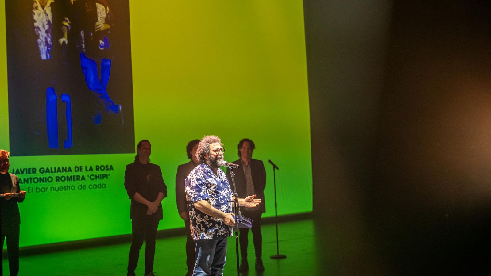 'Chipi', premiado por 'El bar nuestro de cada día'.