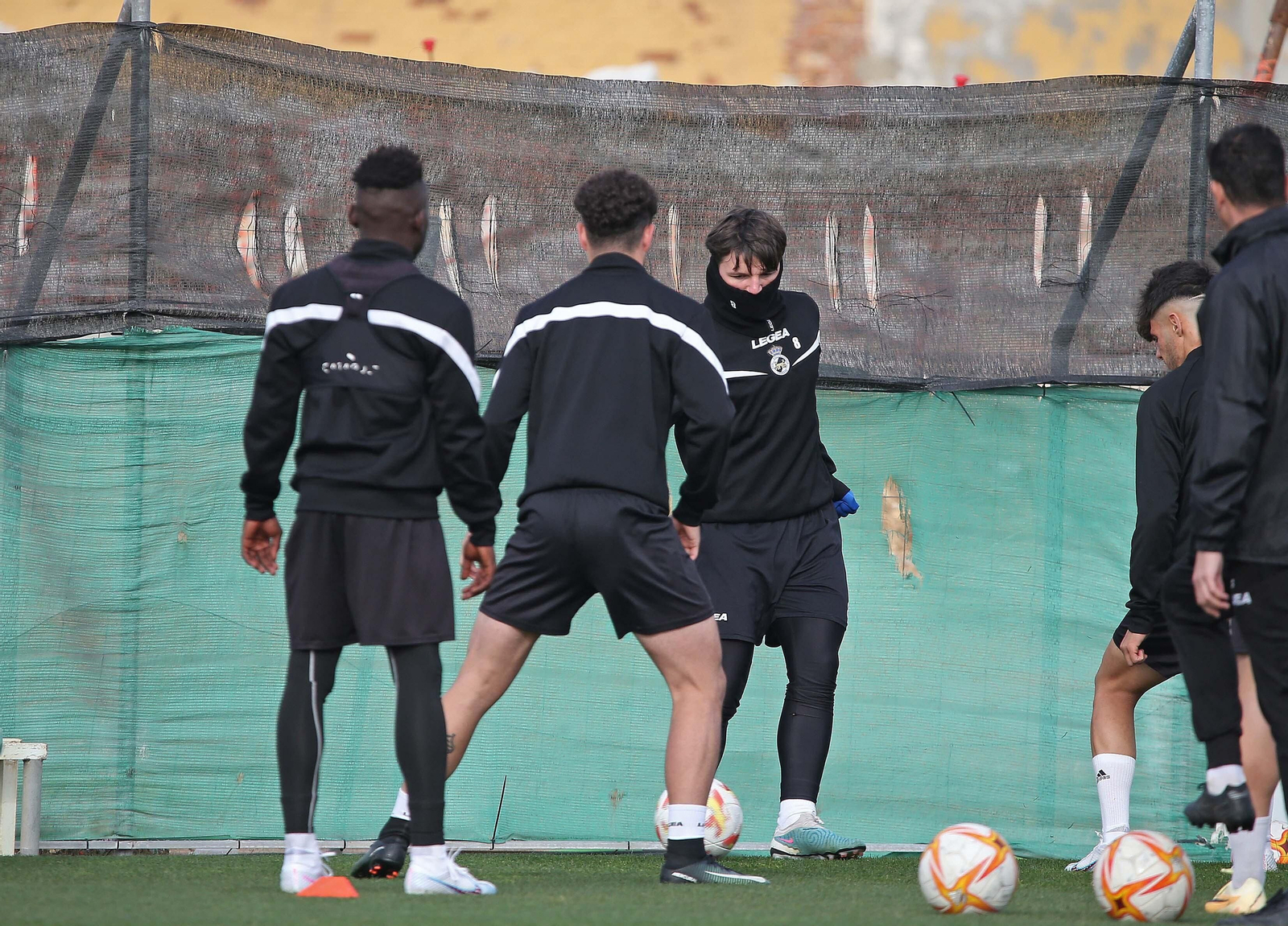 Fotos del entrenamiento de la Balona  previo al partido contra el Deportivo de La Coruña