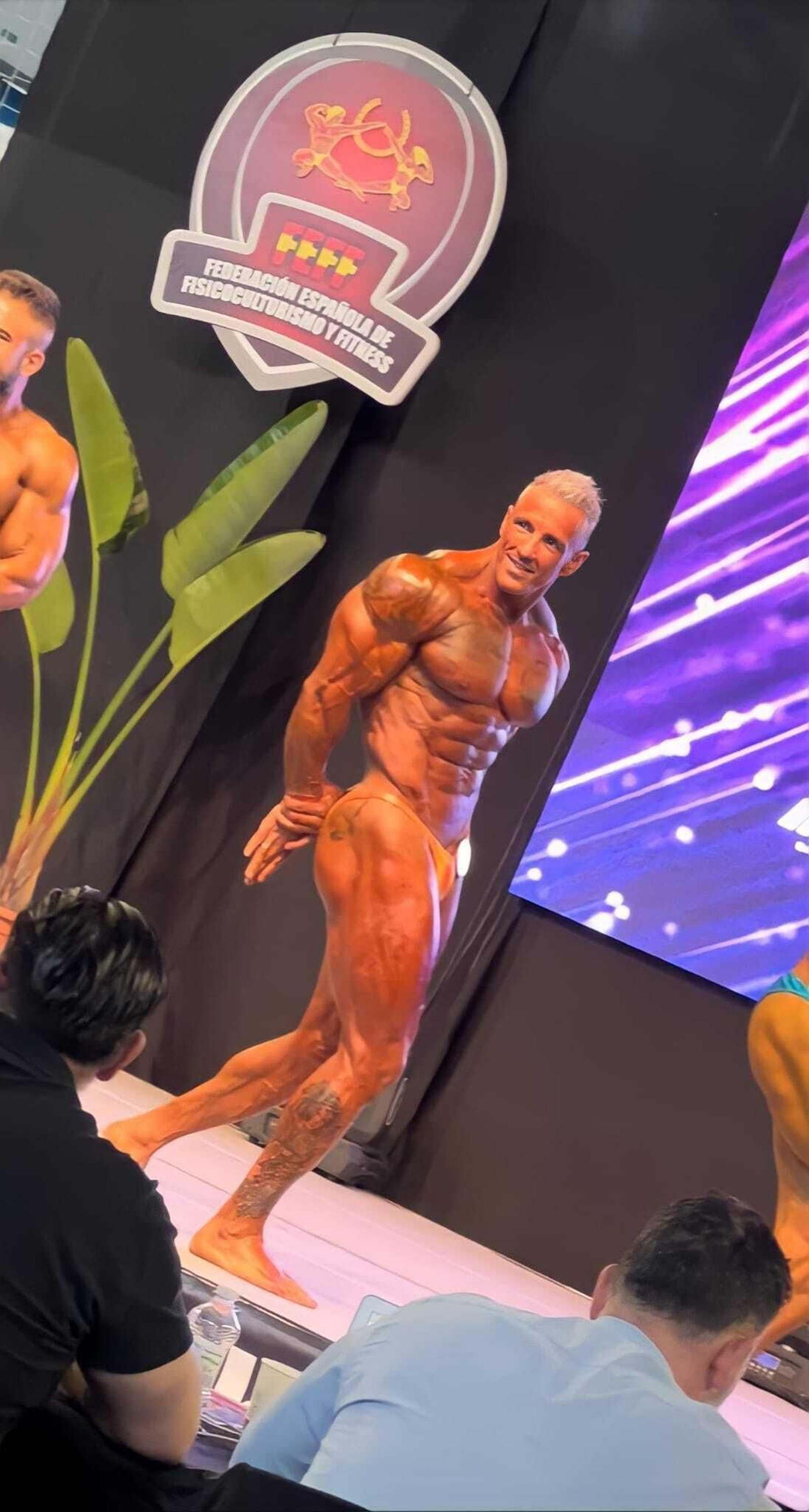 Ordóñez, en un momento de la competición.