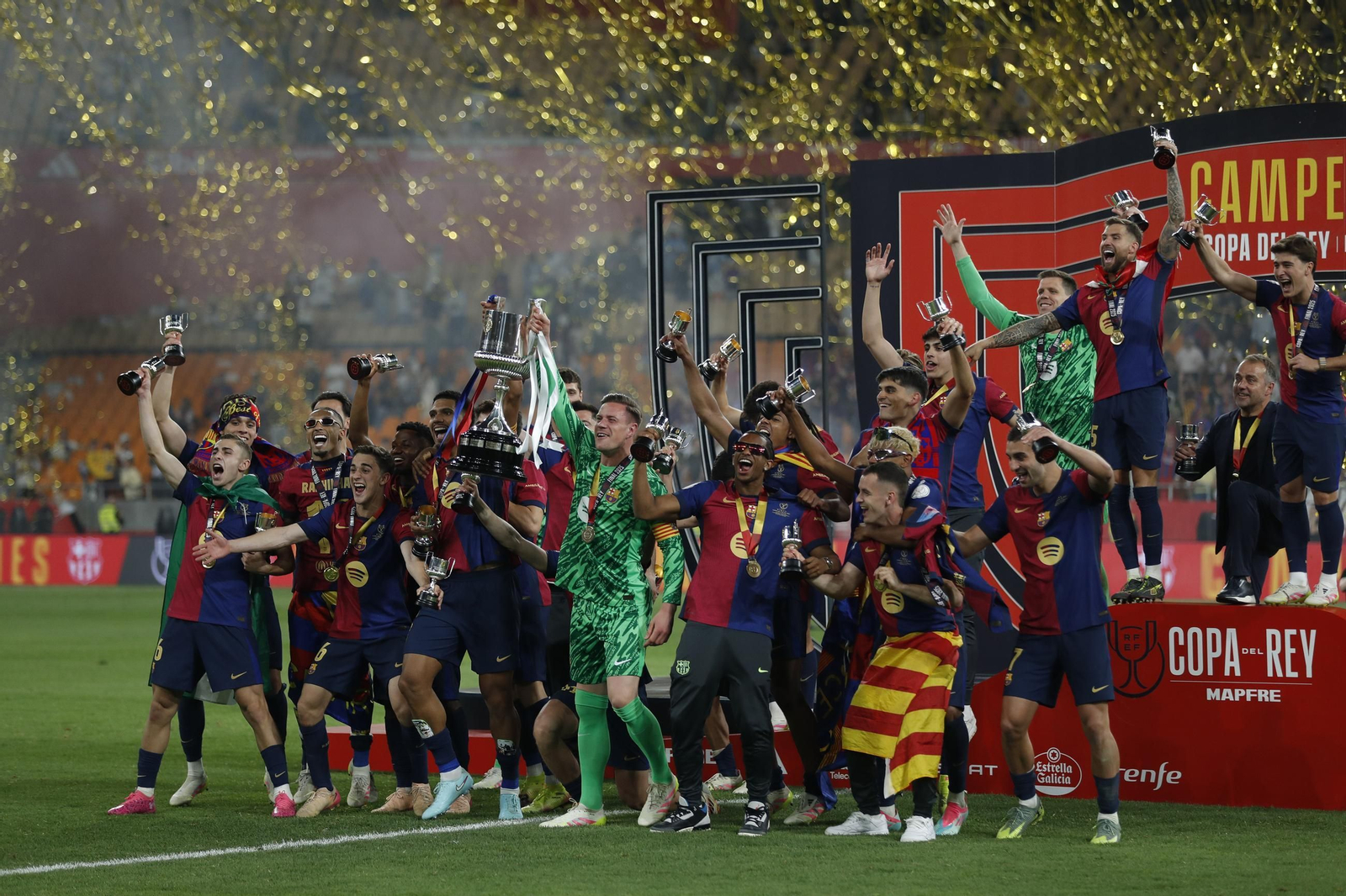 Las fotos del Barcelona - Madrid