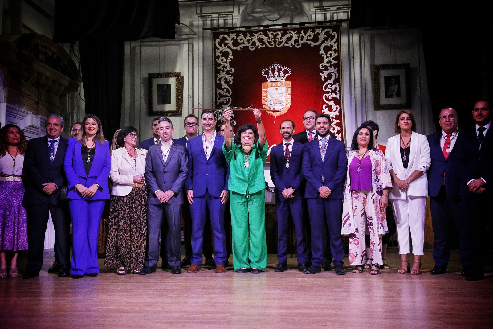 Las imágenes de la investidura de Carmen Álvarez como alcaldesa de Sanlúcar