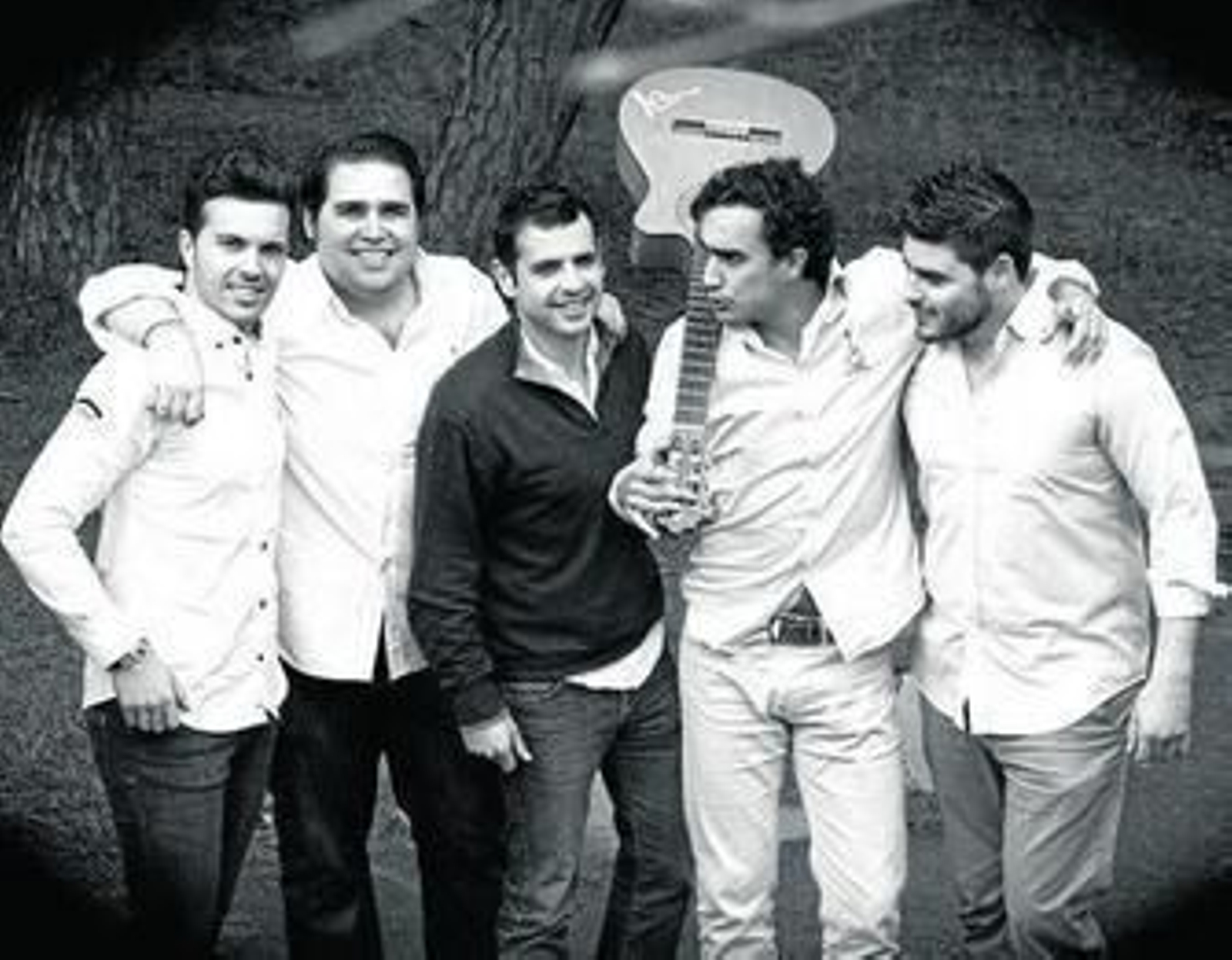 Los componentes del grupo musical Calle Botica.