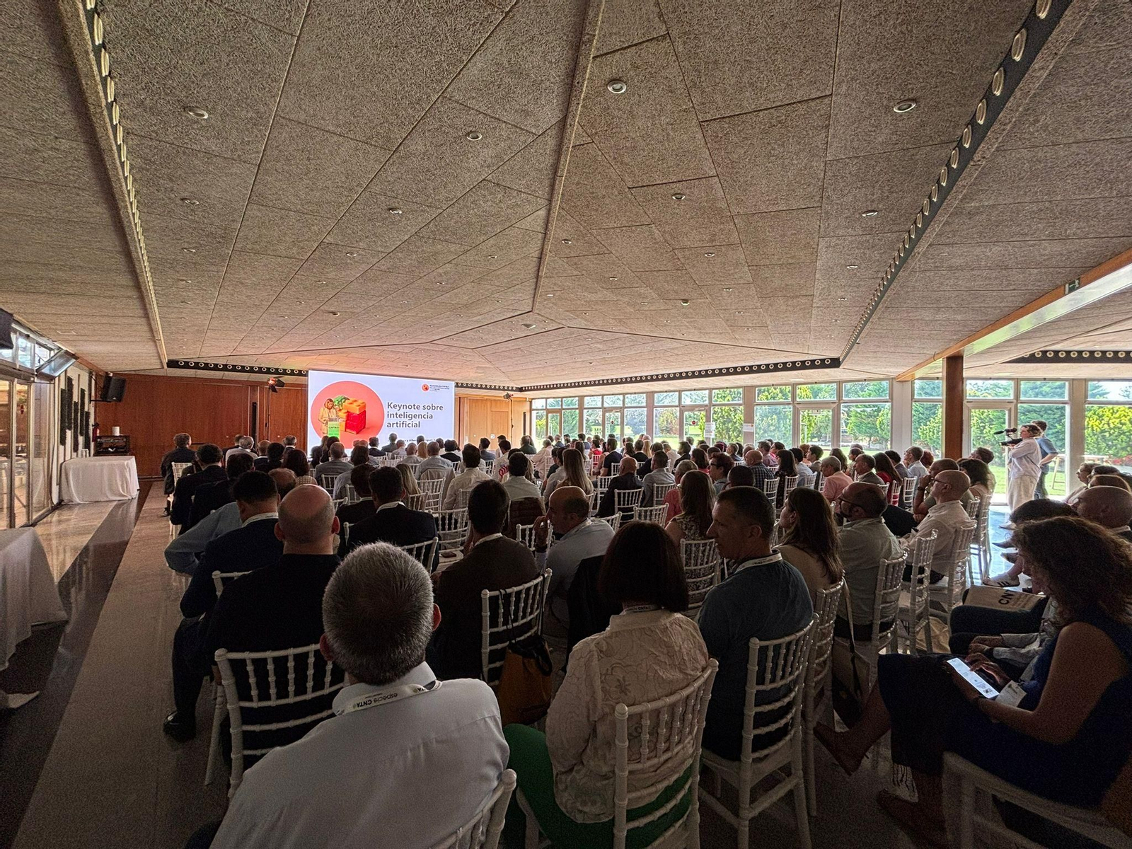 Una asamblea de la CNTA.