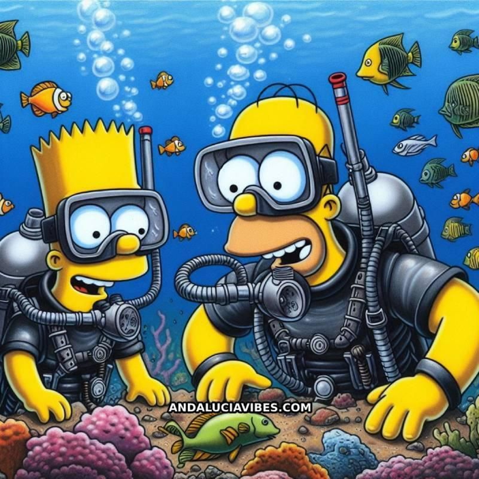 Los Simpson visitan Granada