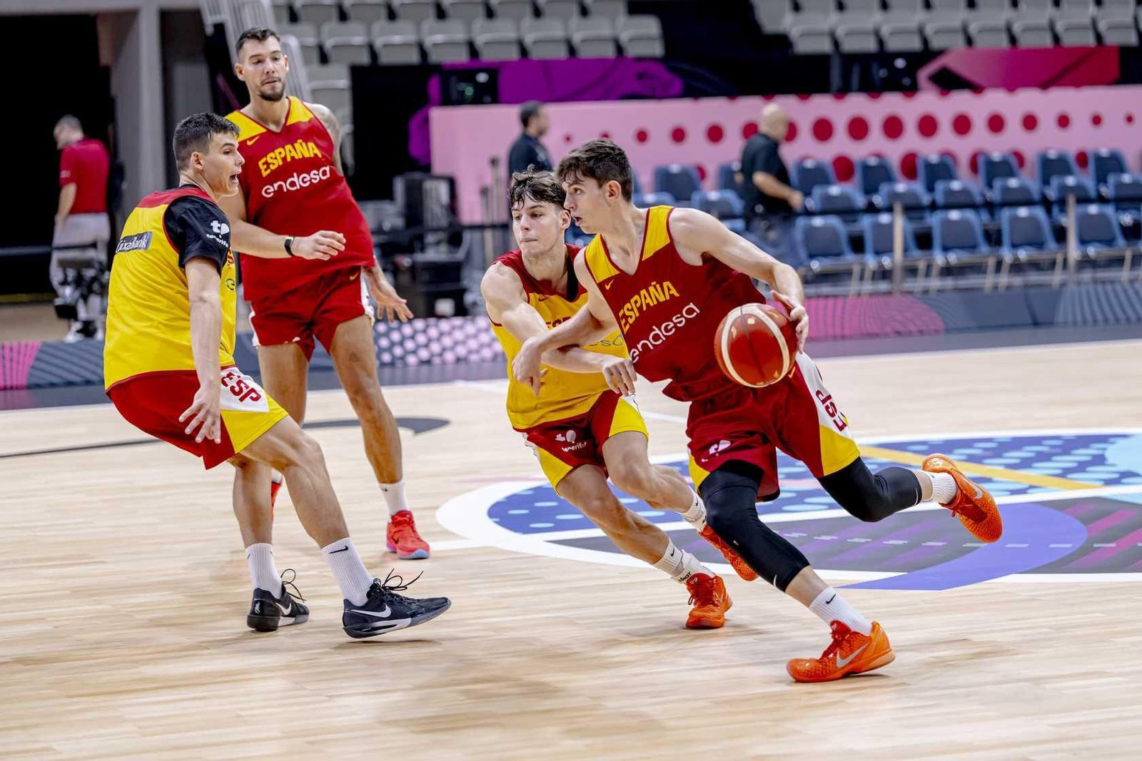 Mario Saint-Supéry, en modo Eurobasket