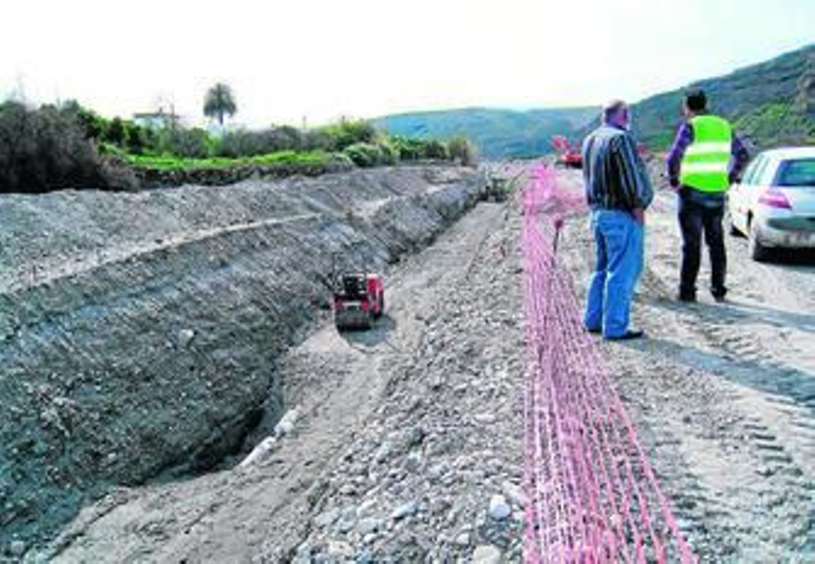 Obras de abastecimiento que realiza la Junta para los pueblos del Bajo Andarax.