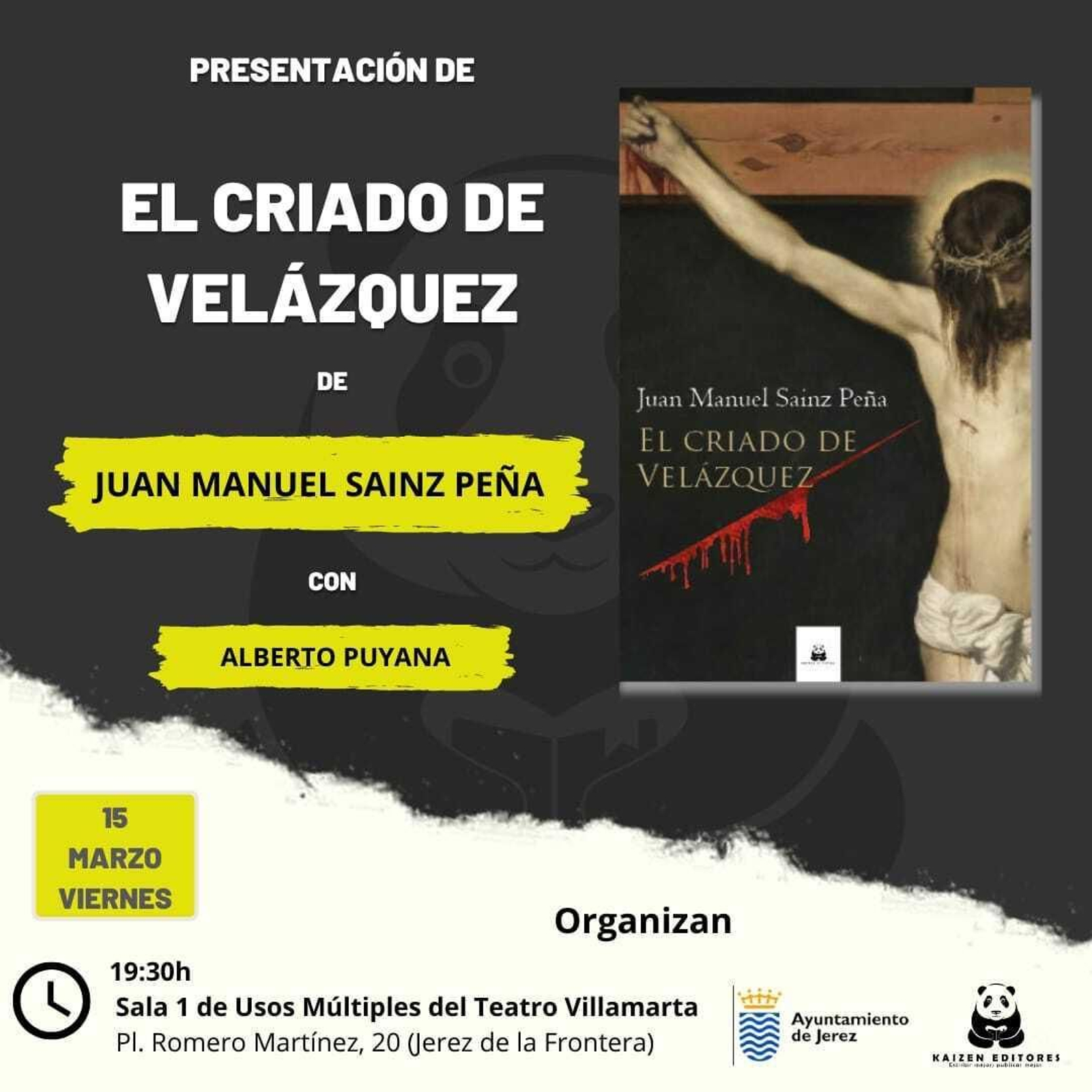 Presentación del libro 'El criado de Velázquez'