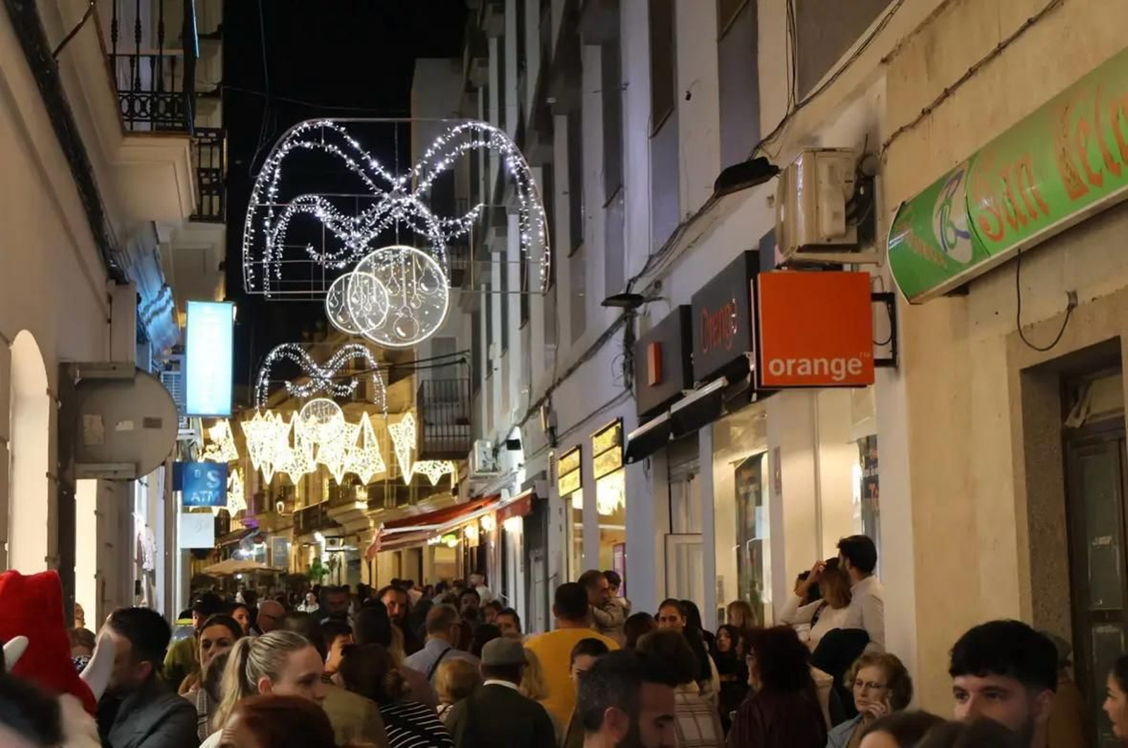 Alumbrado de Navidad en Chiclana, en imágenes