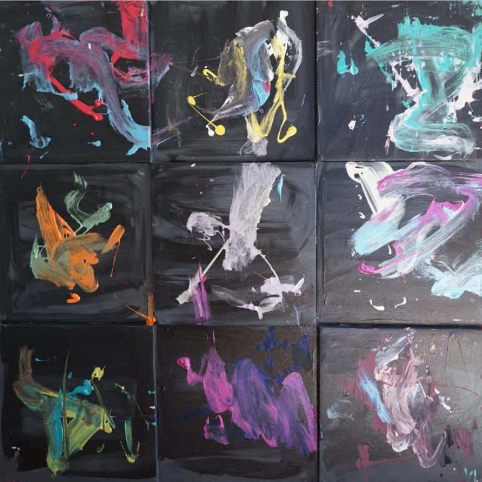 Una exposición presenta por primera vez cuadros pintados por chimpancés