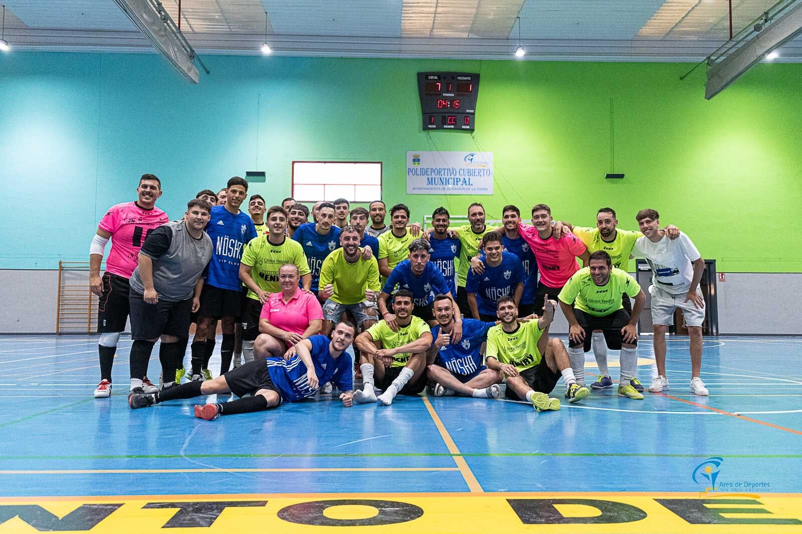 Los campeones en Alhaurín de la Torre.