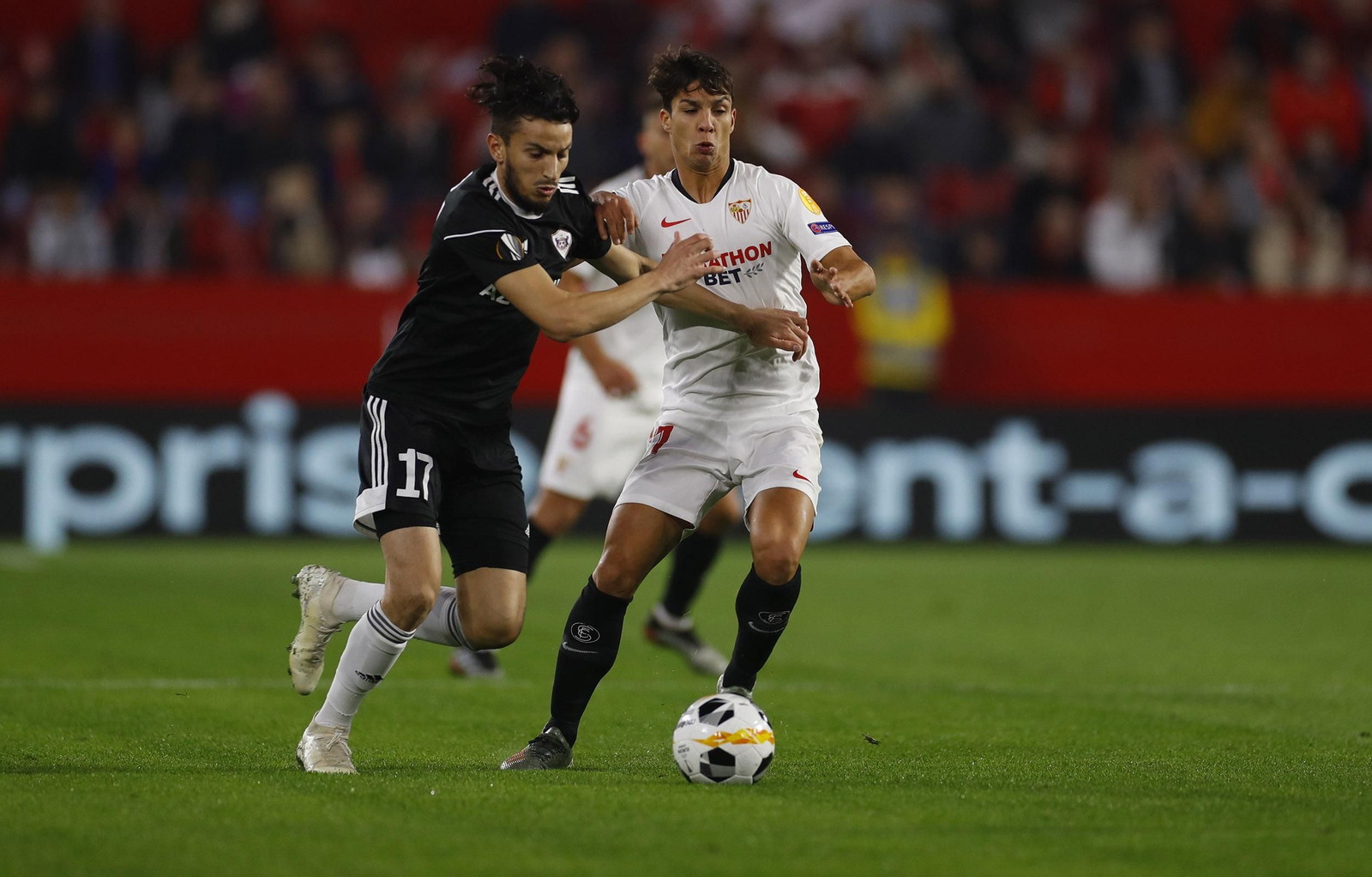 La imágenes del Sevilla fc-Qarabag Fk