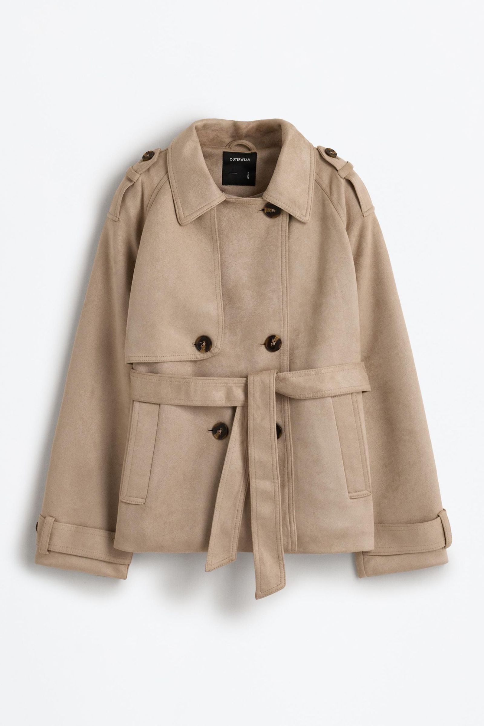 Gabrdina corta de ante de Lefties.